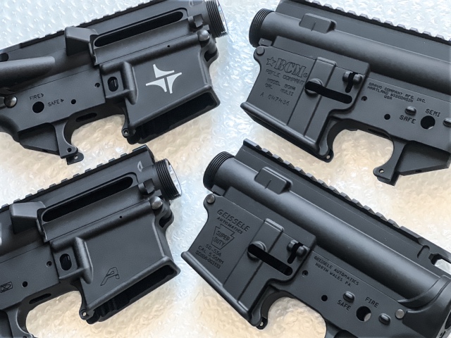 ANGRYGUN MWS用 鍛造レシーバーキット(AERO/TRIARC/GEISSELE/BCM)