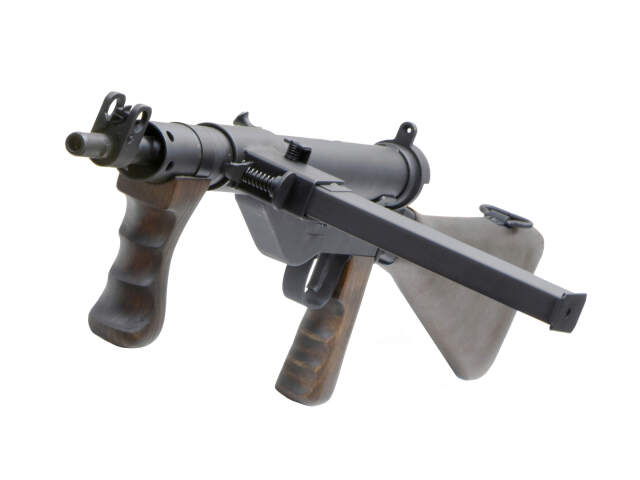 NorthEast Sten Mk5 木製ストック マシンカービンGBB (CO2 version)
