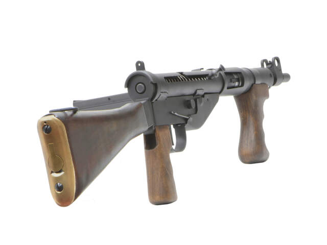 NorthEast Sten Mk5 木製ストック マシンカービンGBB (CO2 version)