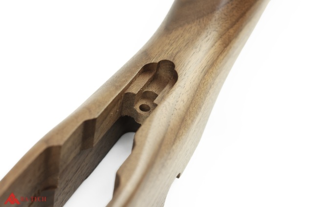 RATech WE M14 GBB用ウォールナット材木製ストック