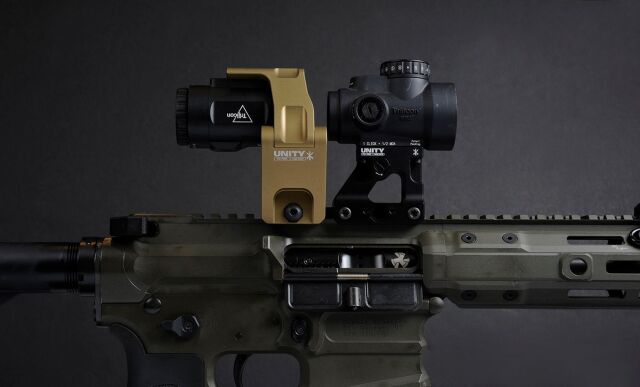 Unity tactical FAST omni magnifier mount