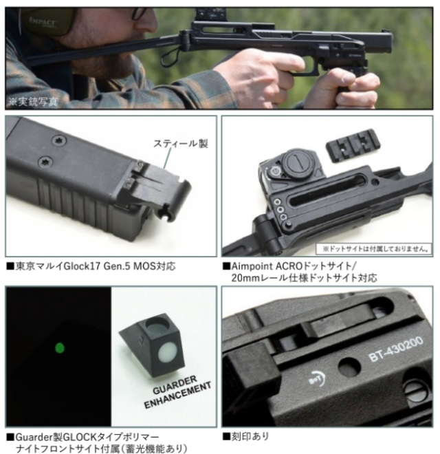 東京マルイG17gen5 B&T USW-G17コンバージョンキット ガーダー B&T USW G17 コンバージョンキット 東京マルイ
